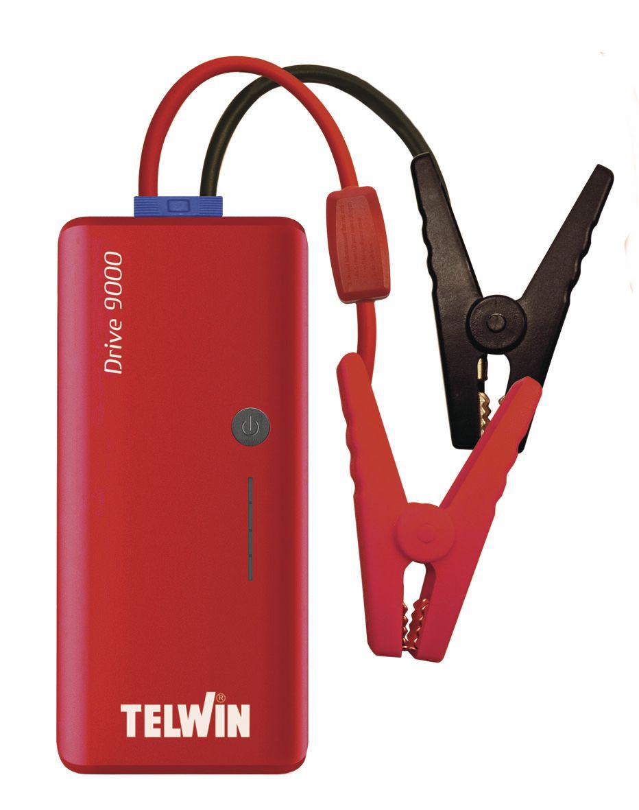 TELWIN DRIVE 9000 BOOSTER multifunkční lithiový booster a záložní baterie (jump starter)