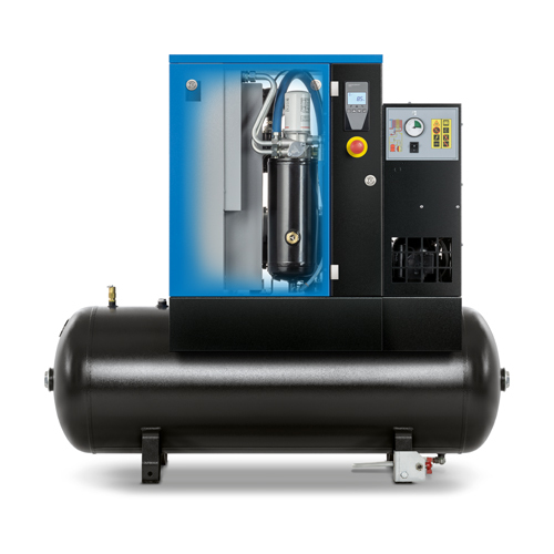 ABAC SPINN MINI SPM-3/10D-200 kompresor šroubový 3KW, 200l + SUŠIČKA