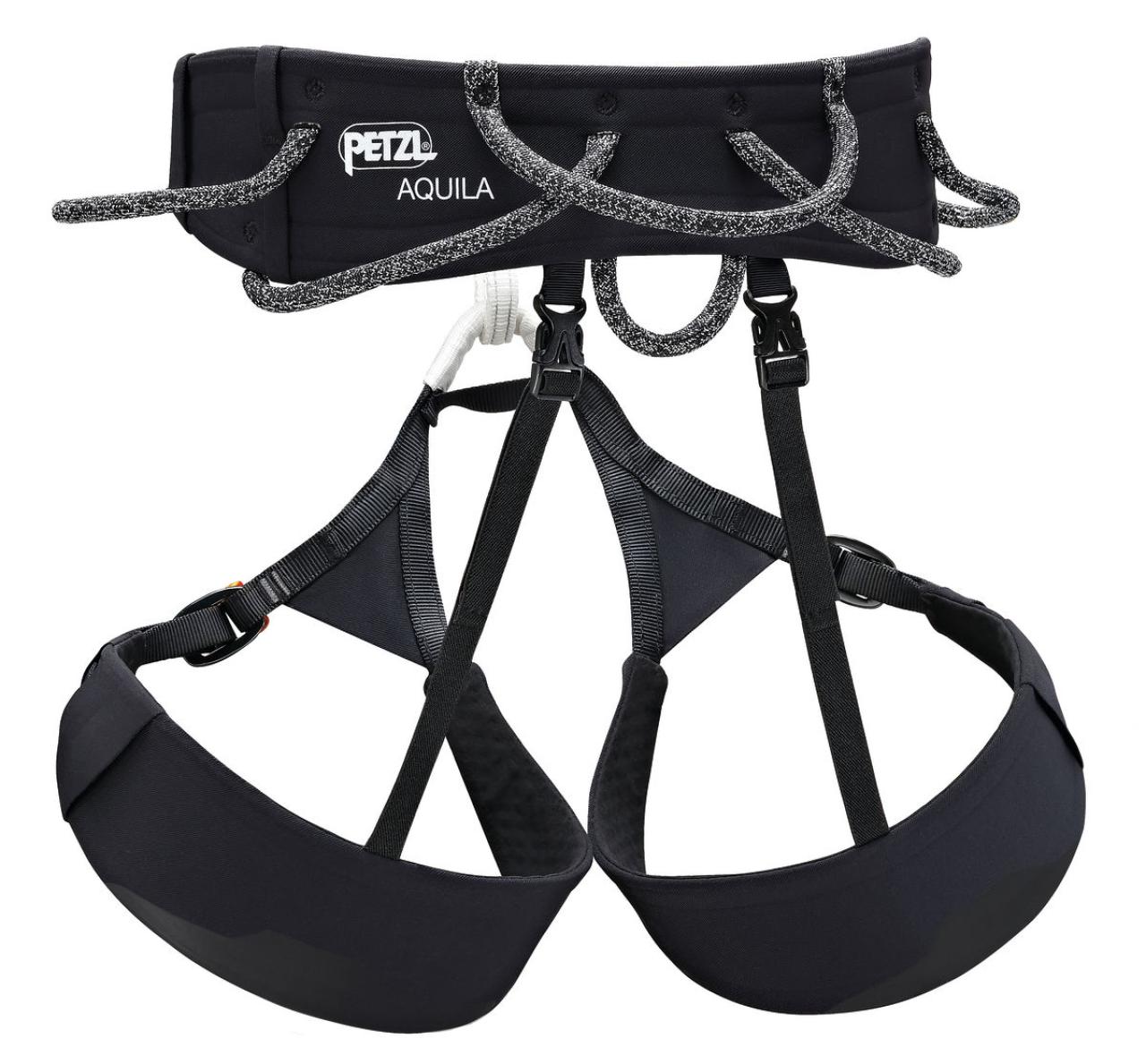 PETZL AQUILA XL sedací úvazek černý
