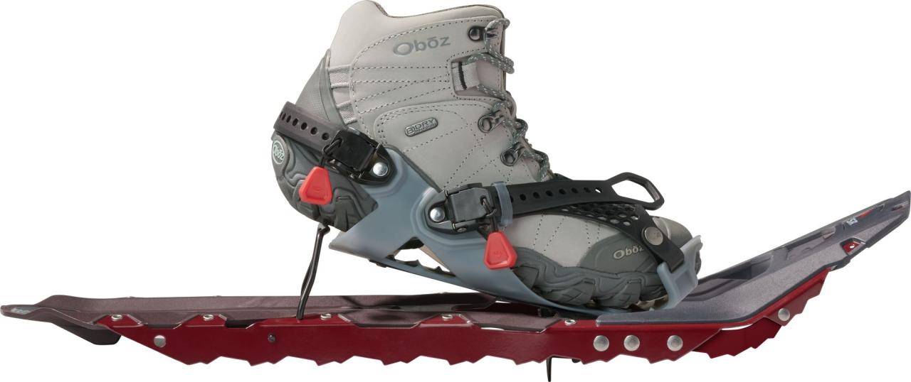 MSR REVO TRAIL W 25 Iron dámské sněžnice 64cm fialovo-hnědé