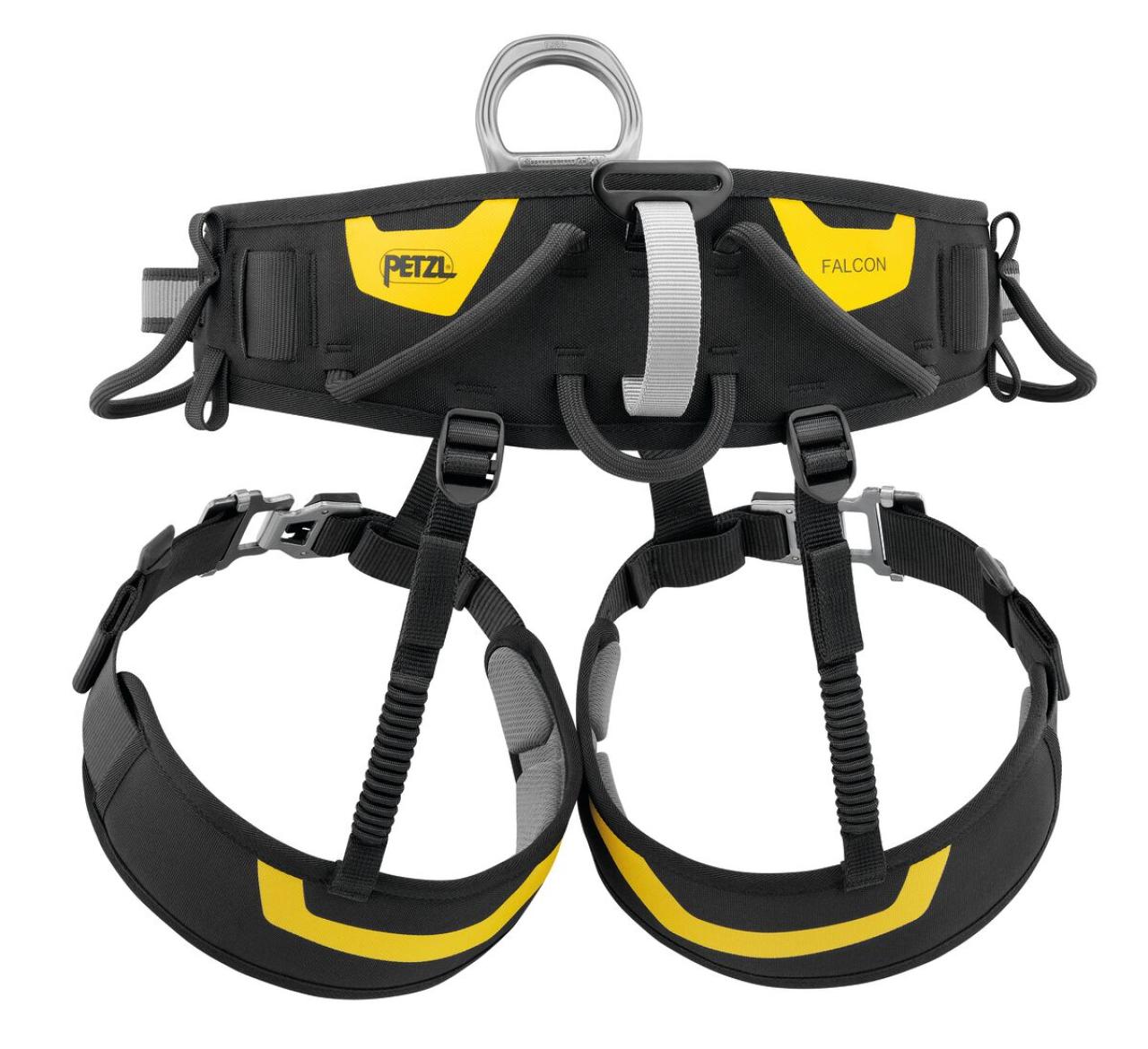 PETZL FALCON 2 nastavitelný úvazek ČERNÝ
