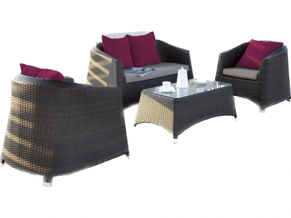 DIMENZA EDINBURGH sedací souprava - hnědá