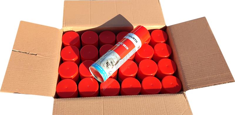 WÜRTH Čistič brzd plus, 500 ml - balení 24 kusů