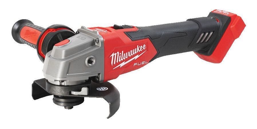 MILWAUKEE M18 FSAGV125XB-0X Aku Úhlová bruska s posuvným spínačem a regulací otáček 125 mm, 18V (bez aku) - 4933478436