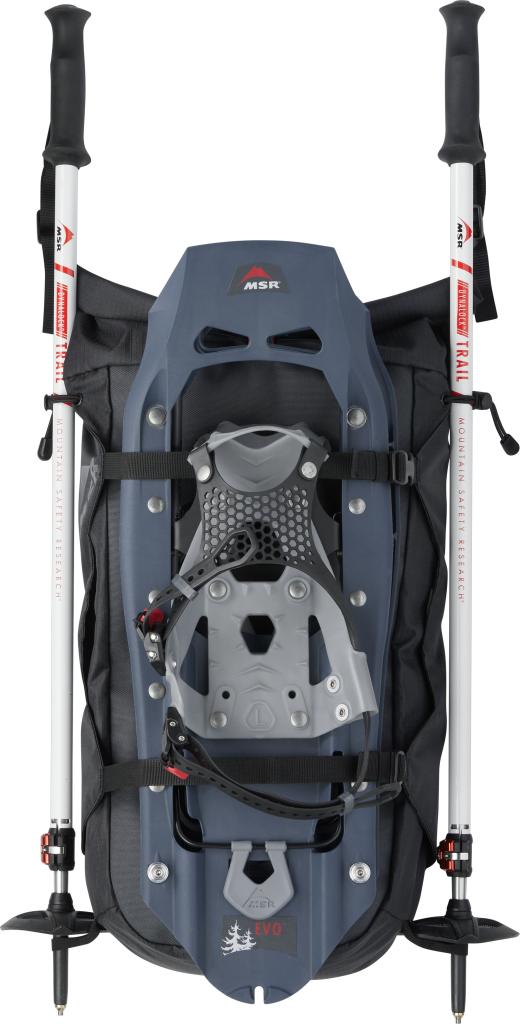 MSR EVO TRAIL SNOWSHOE KIT - sněžnice Evo Trail Midnight + trekové hole DynaLock Trail v obalu