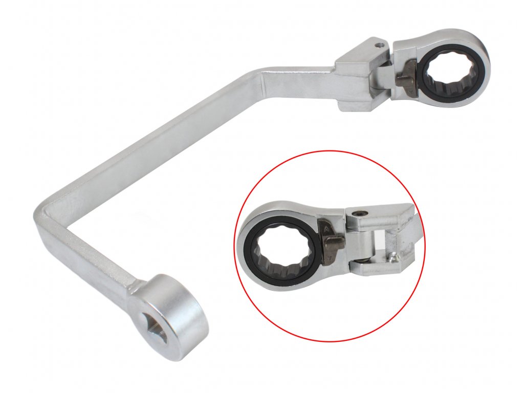 ASTA A-P1794 Klíč na olejové filtry, 1/2", 27 mm, výkyvný, pro Ford, Citroen, Peugeot, Jaguar
