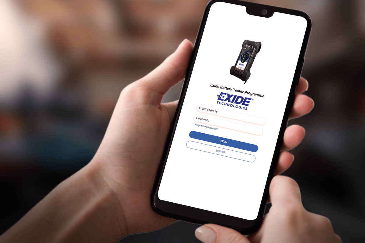 EXIDE EBT965P přesný tester akumulátorů, autobaterií s wi-fi a tiskárnou