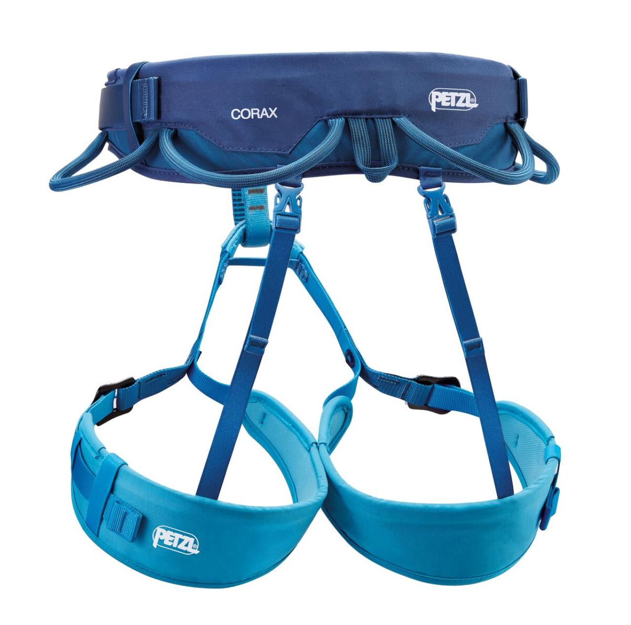 PETZL CORAX 2 Navy Blue sedací úvazek modrý
