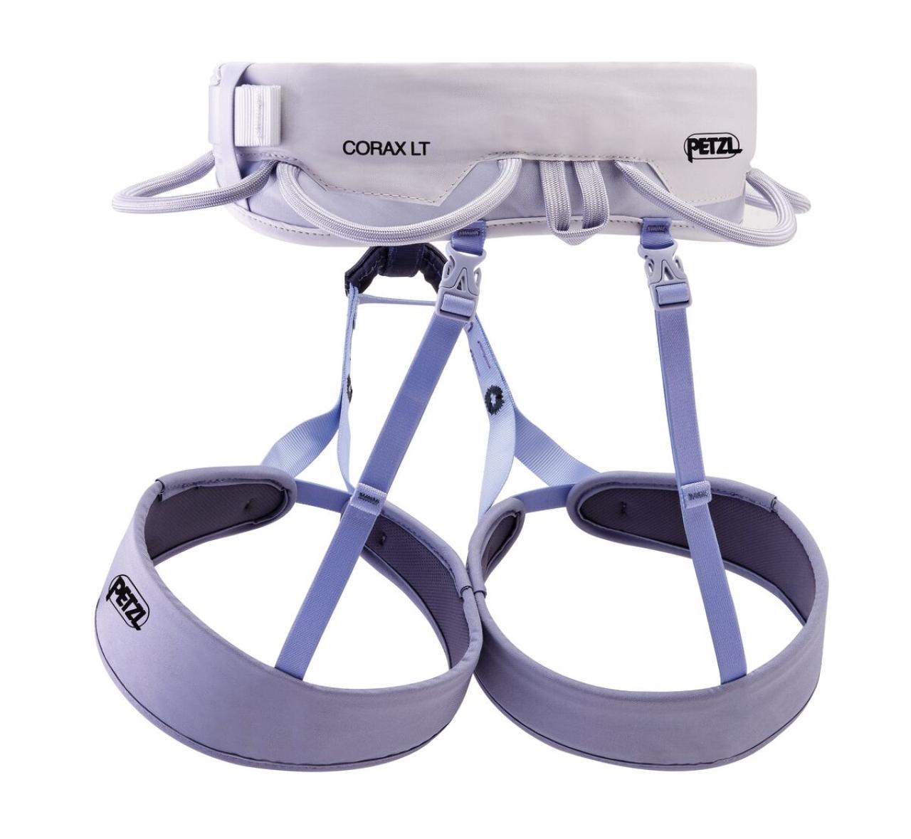 PETZL CORAX LT WOMEN L Lilac White dámský sedací úvazek fialový
