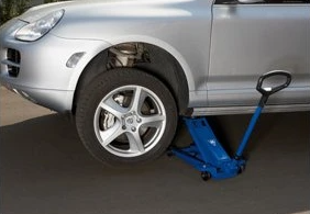 AC Hydraulic DK20 Hydraulický zvedák pojízdný 2 t, nízkoprofilový 80-495 mm, velká rukojeť