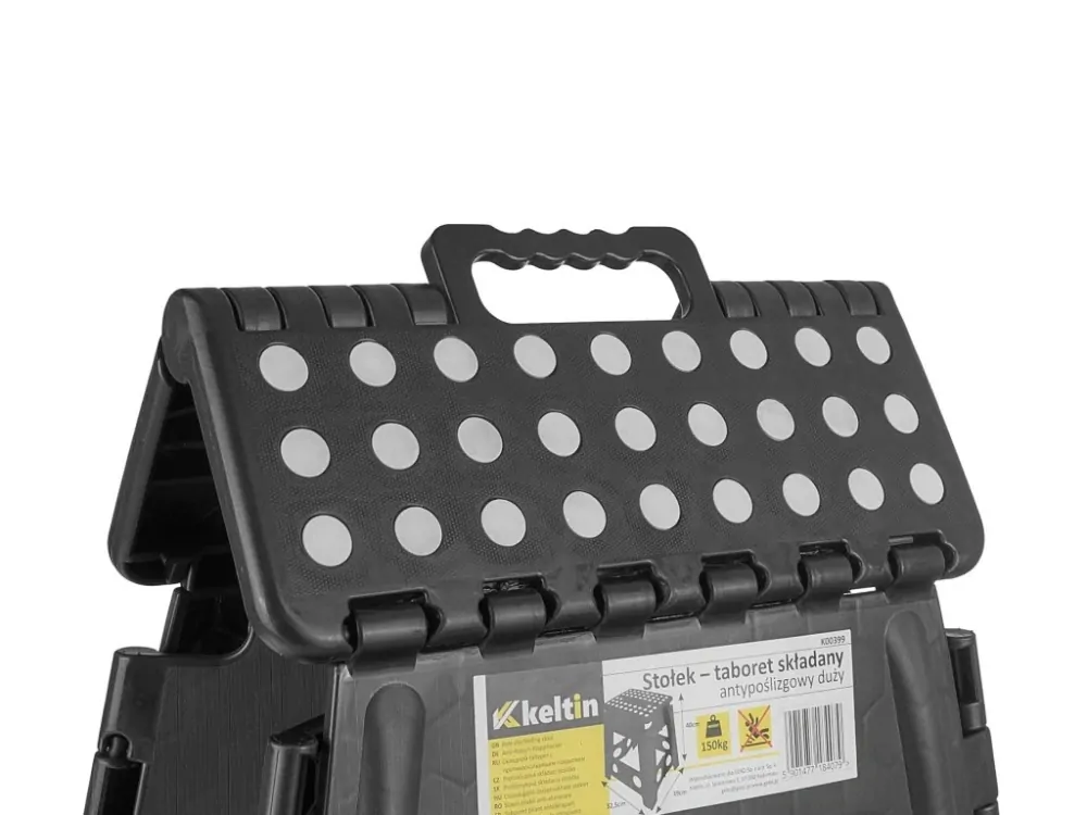 GEKO K00399 Protiskluzová skládací stolička, nosnost 150 kg, 32,5x39x40 cm