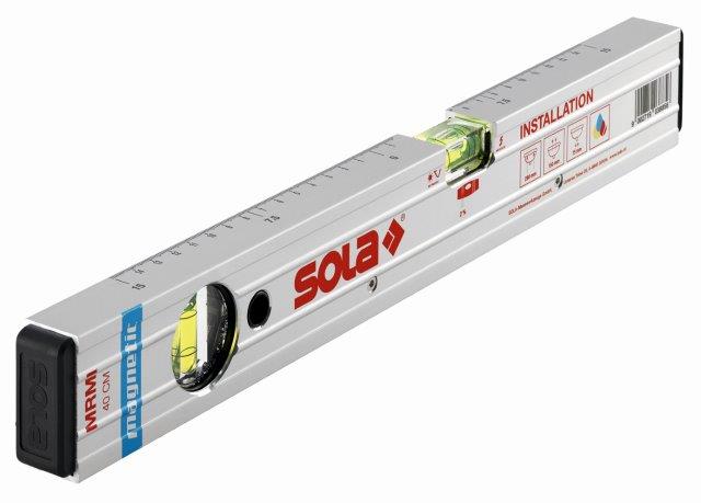 SOLA MRMI 40 profilová vodováha pro instalatéry 40cm