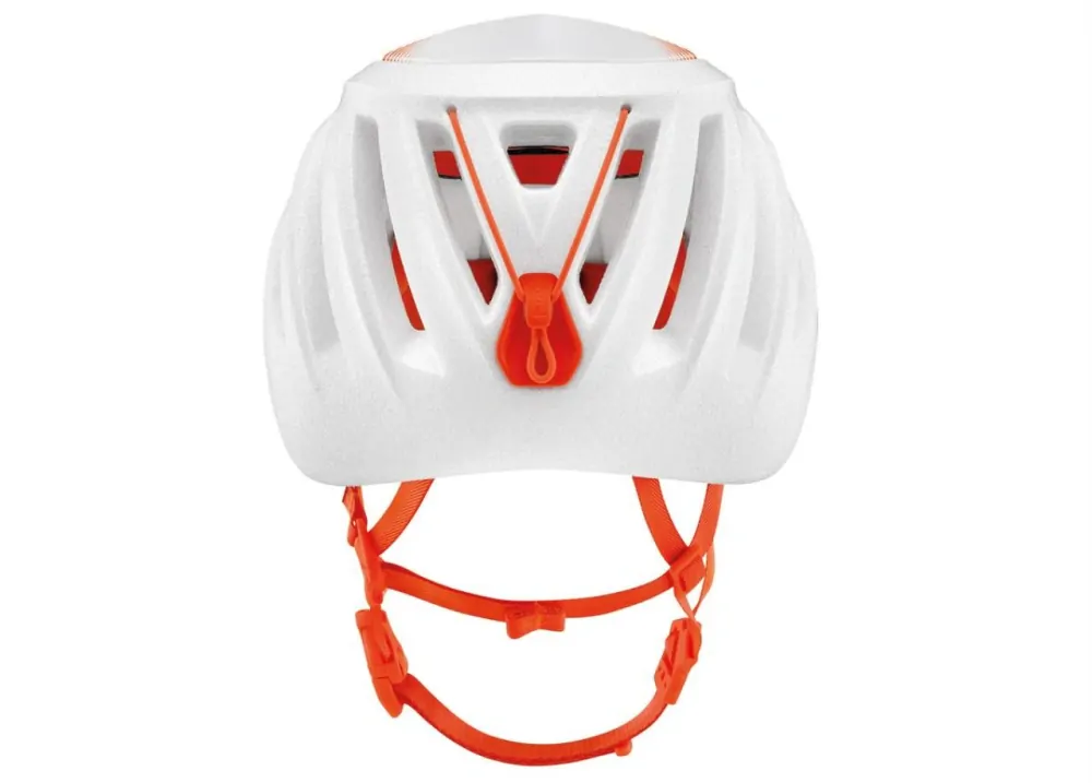 PETZL SIROCCO S/M WHITE horolezecká přilba bílo-oranžová