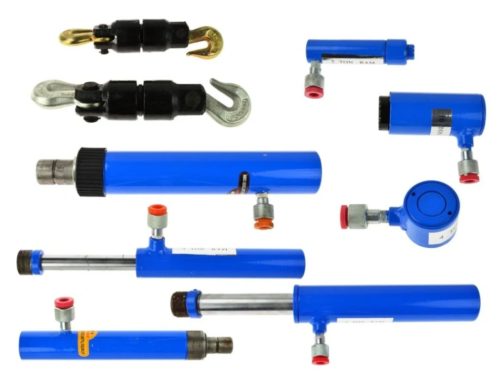 GEKO G02073 Hydraulická rozpínací sada na rovnání karoserie, 7 dílů