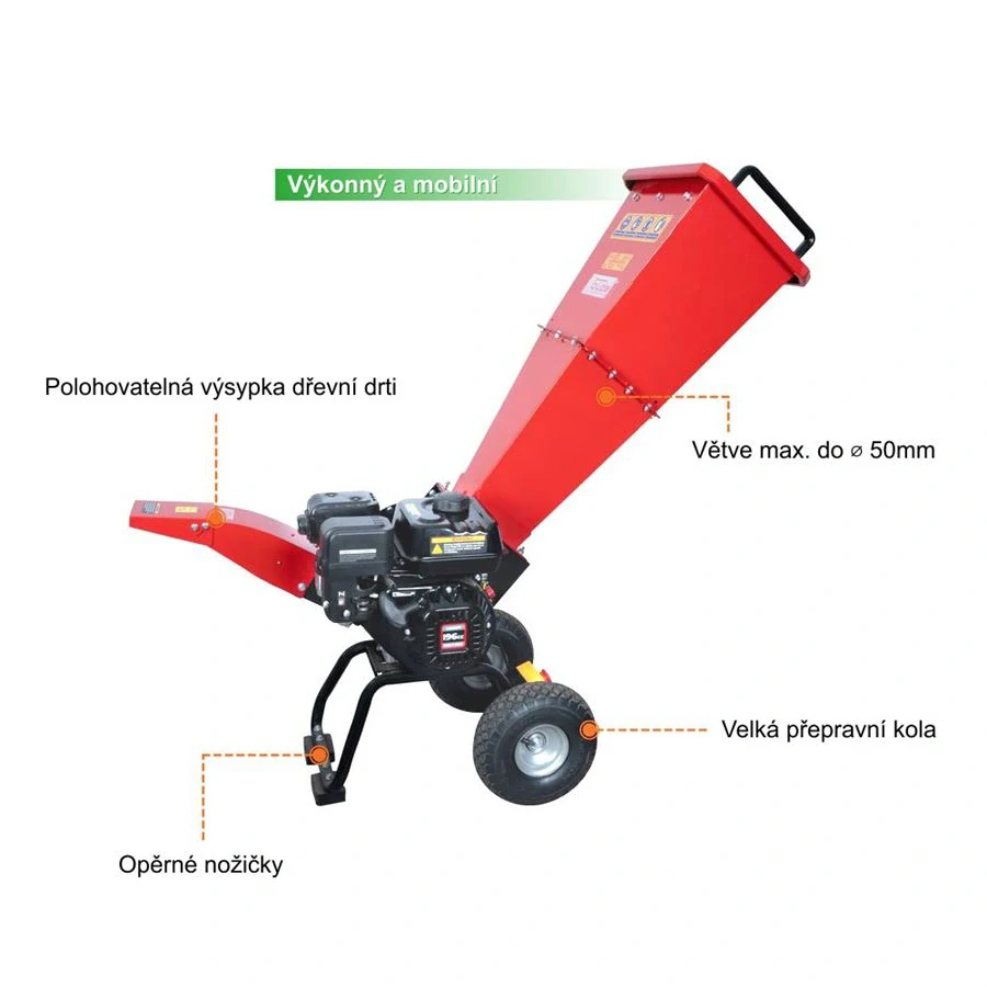 GÜDE GH 4.1-50 ZAHRADNÍ DRTIČ 4,1kW - 94429