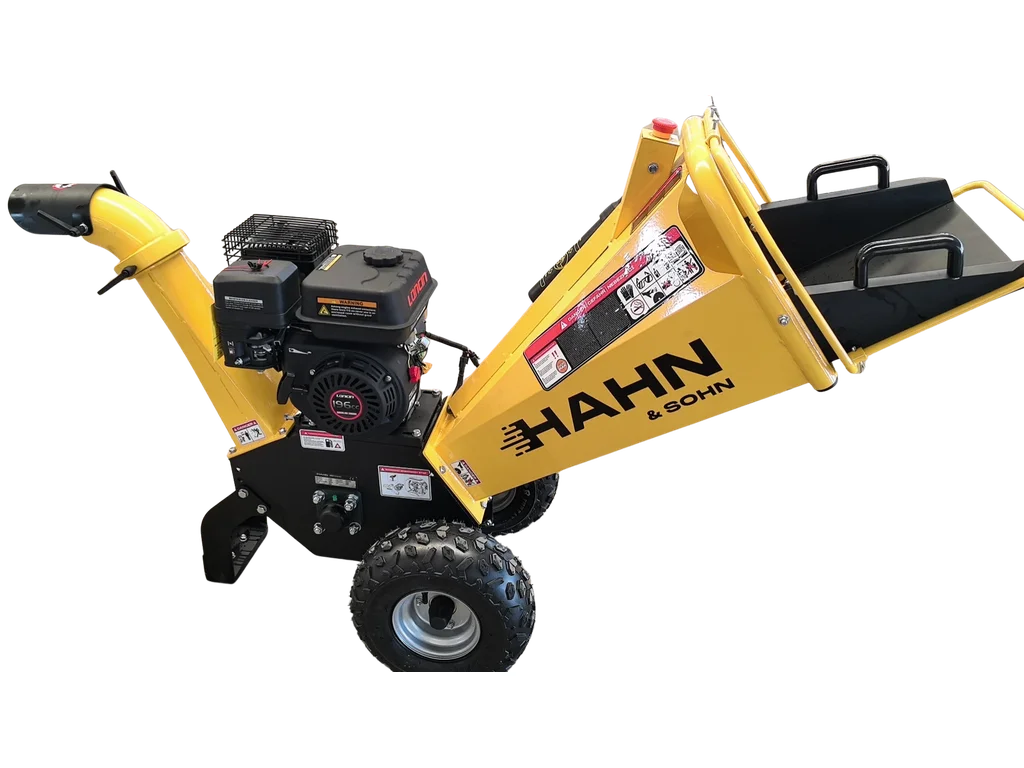 Hahn & Sohn HDV02APRO Benzínový zahradní štěpkovač 6,5HP
