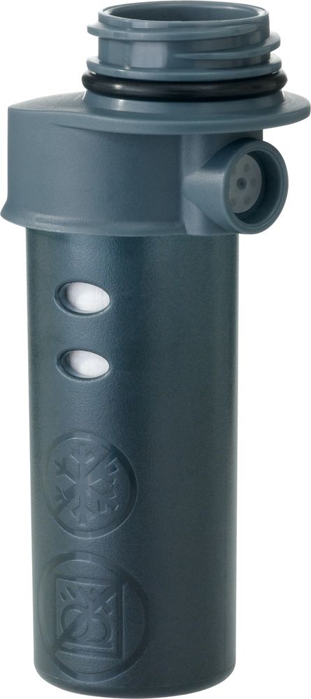 Platypus META BOTTLE MICROFILTER 1L Slate skládací láhev šedá s microfiltrem