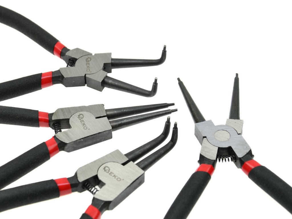 GEKO G01660 Kleště na seger kroužky vnitřní, vnější 160mm