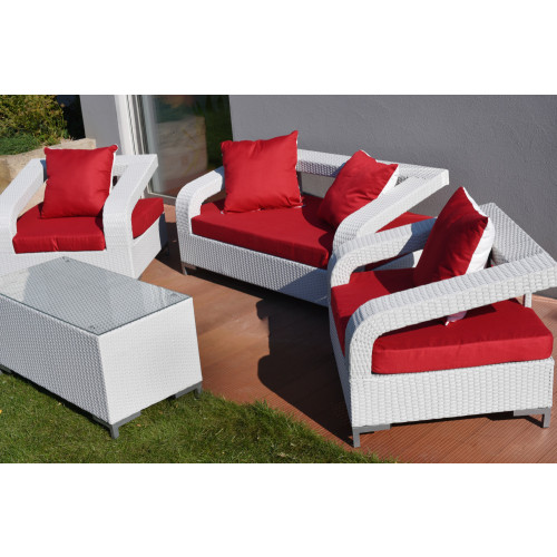 DIMENZA Bordeaux zahradní sedací souprava