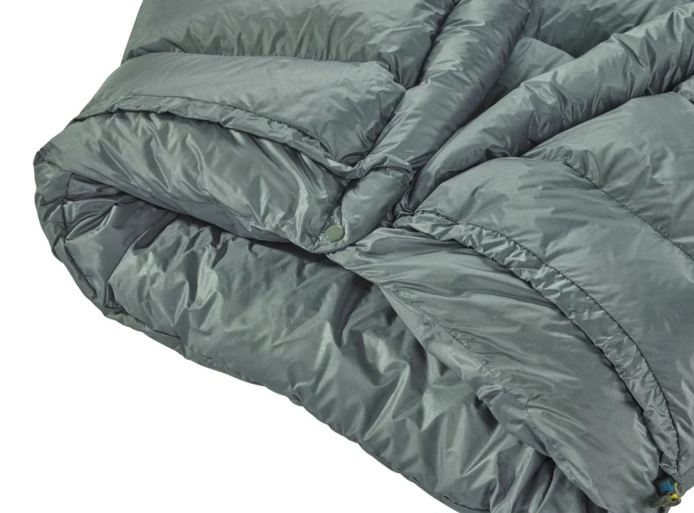Therm-a-Rest VESPER 7°C Regular Storm péřová přikrývka šedá