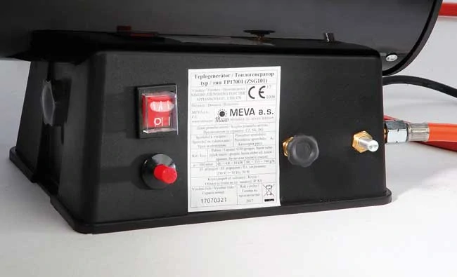 MEVA TP17001 teplogenerátor 5-10kW