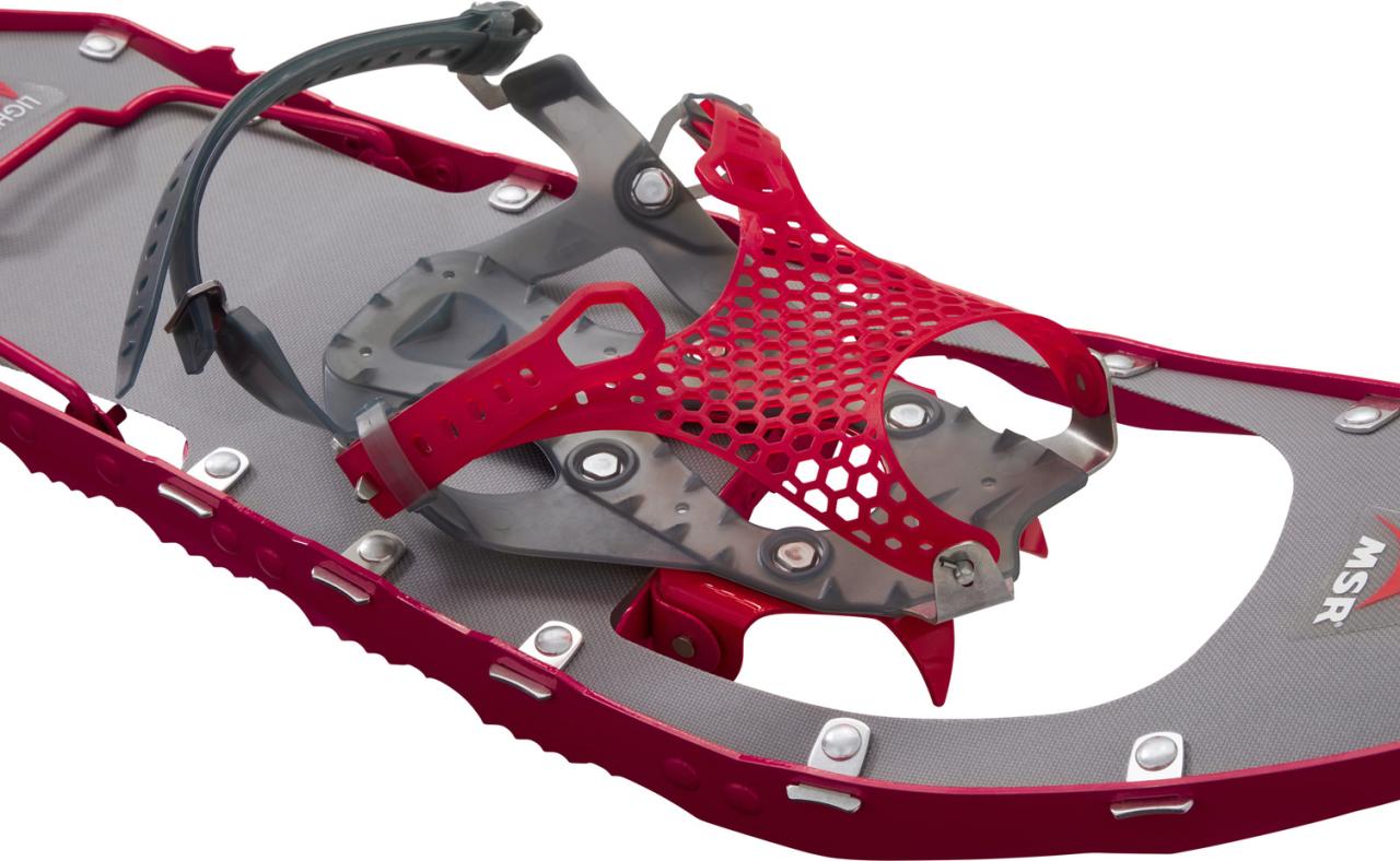 MSR LIGHTNING ASCENT W 22 Raspberry dámské sněžnice 56cm červený rám
