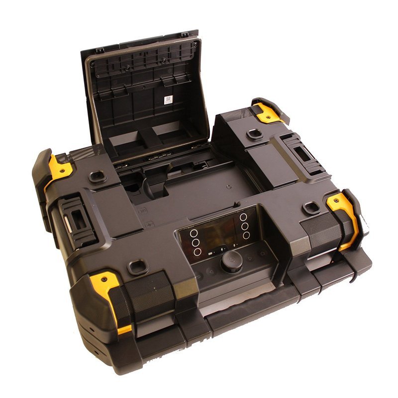 DEWALT DWST1-81078 Aku rádio 10,8/14,4/18/54/230 V; bez aku; DAB+; Bluetooth; USB; Tstak