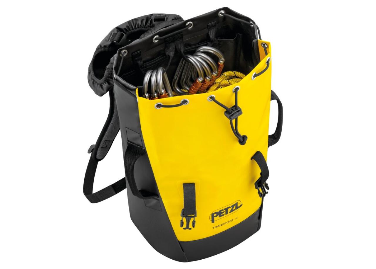 PETZL TRANSPORT 30 L odolný vak žlutý