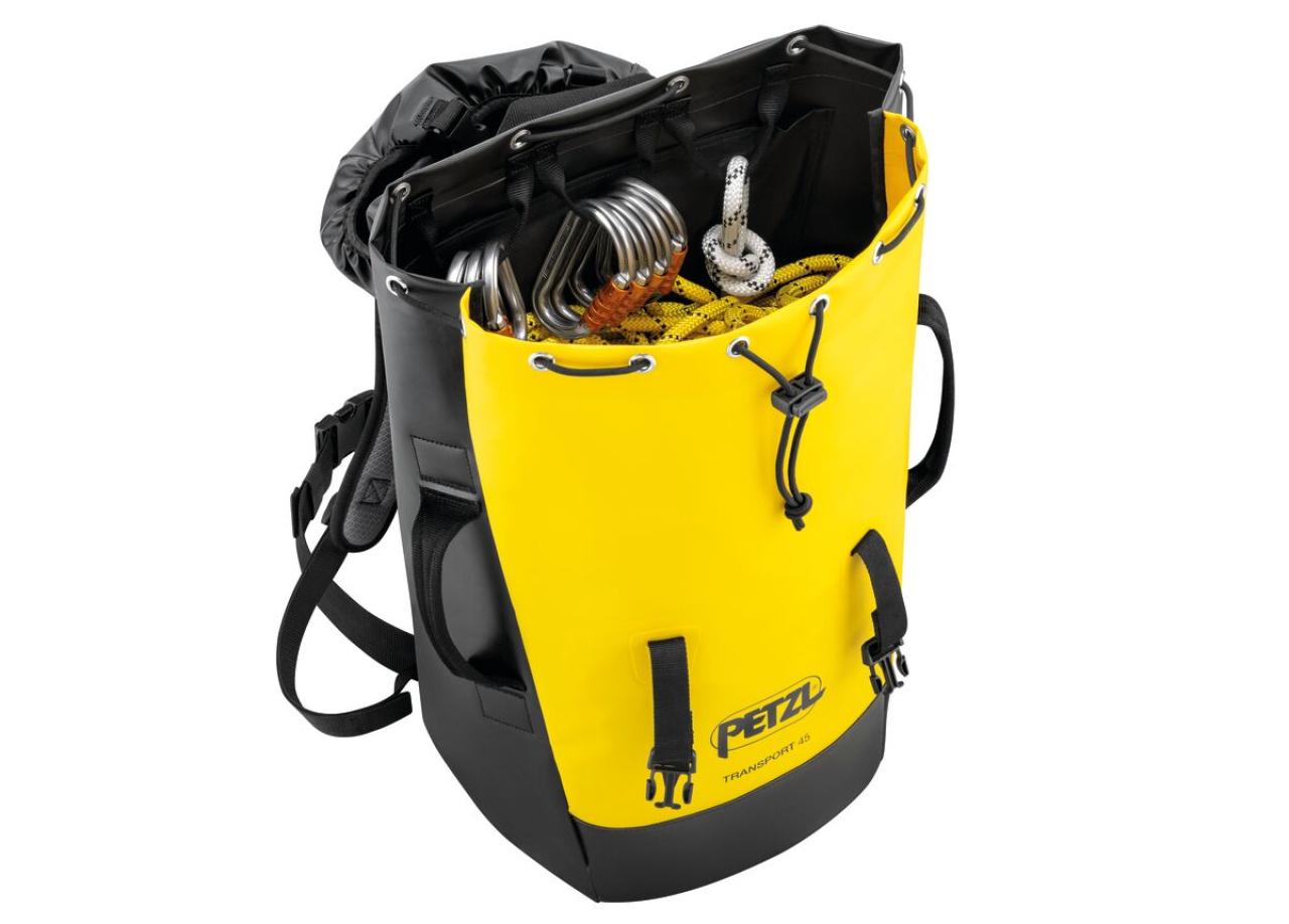 PETZL TRANSPORT 45 L odolný vak žlutý