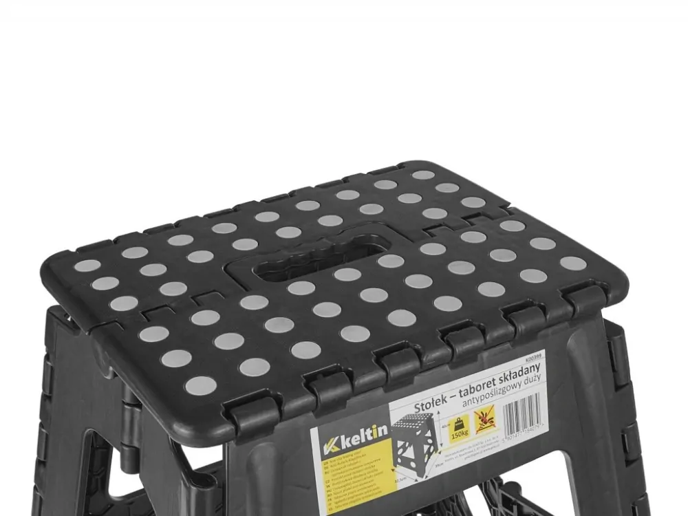 GEKO K00399 Protiskluzová skládací stolička, nosnost 150 kg, 32,5x39x40 cm