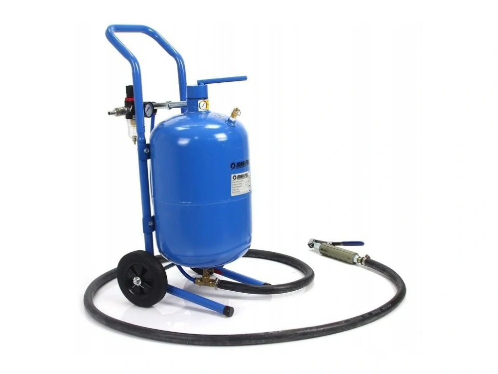 RIPPER M80590R Mobilní tryskací jednotka - pískovačka, 19 l, včetně příslušenství