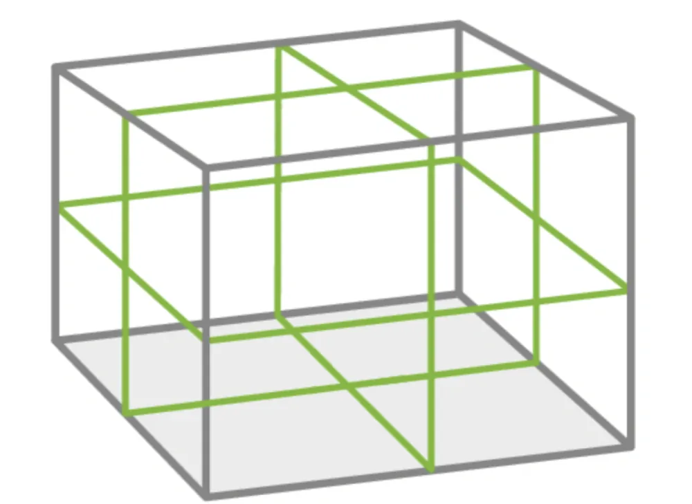 SOLA PLANO 3D green křížový liniový laser - 71017101