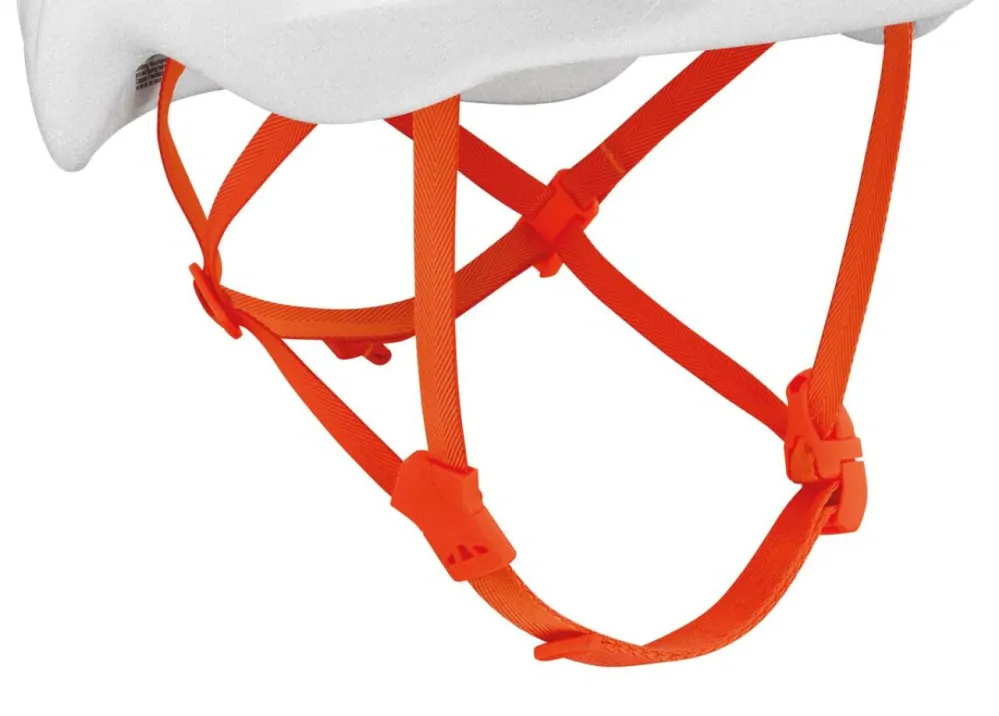 PETZL SIROCCO S/M WHITE horolezecká přilba bílo-oranžová