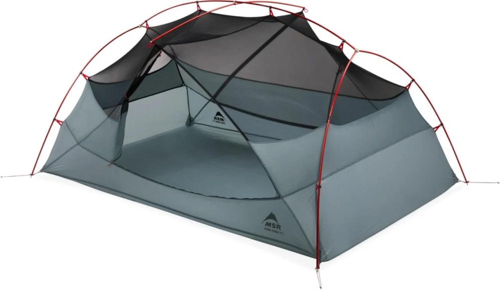 MSR HUBBA HUBBA LT 2P Olive Night stan zeleno/modrošedý pro 2 osoby