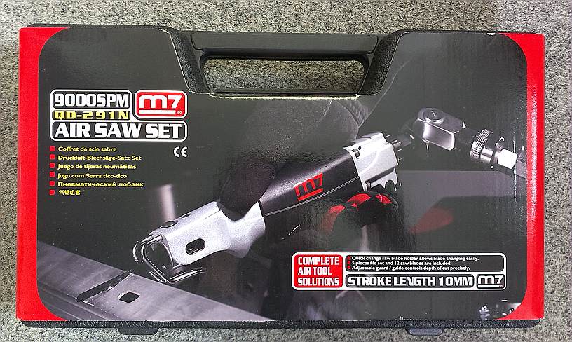 M7 QD-291N PROFI SET pneu karosářská pilka