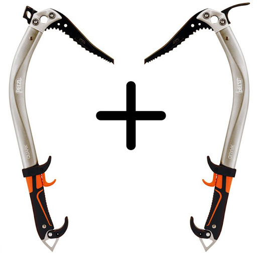 PETZL QUARK SET cepín + kladivocepín pro technické lezení