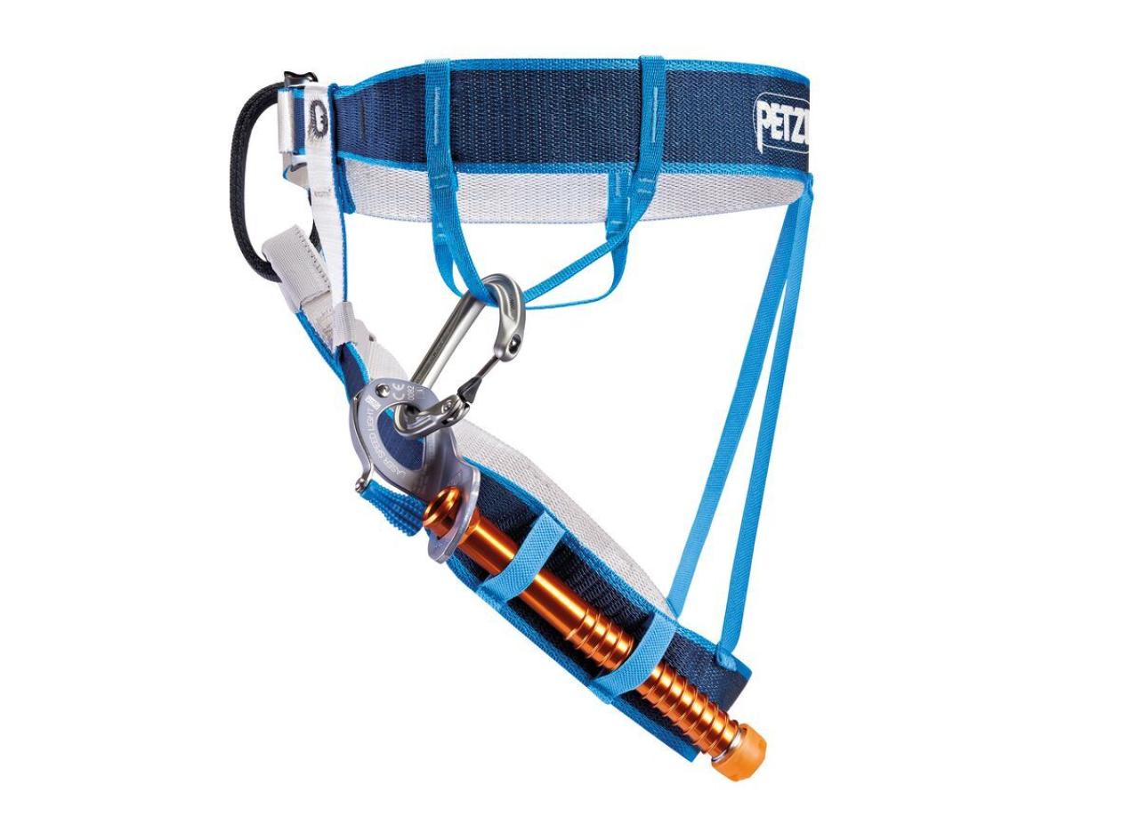 PETZL TOUR L/XL skialpinistický úvazek modrý