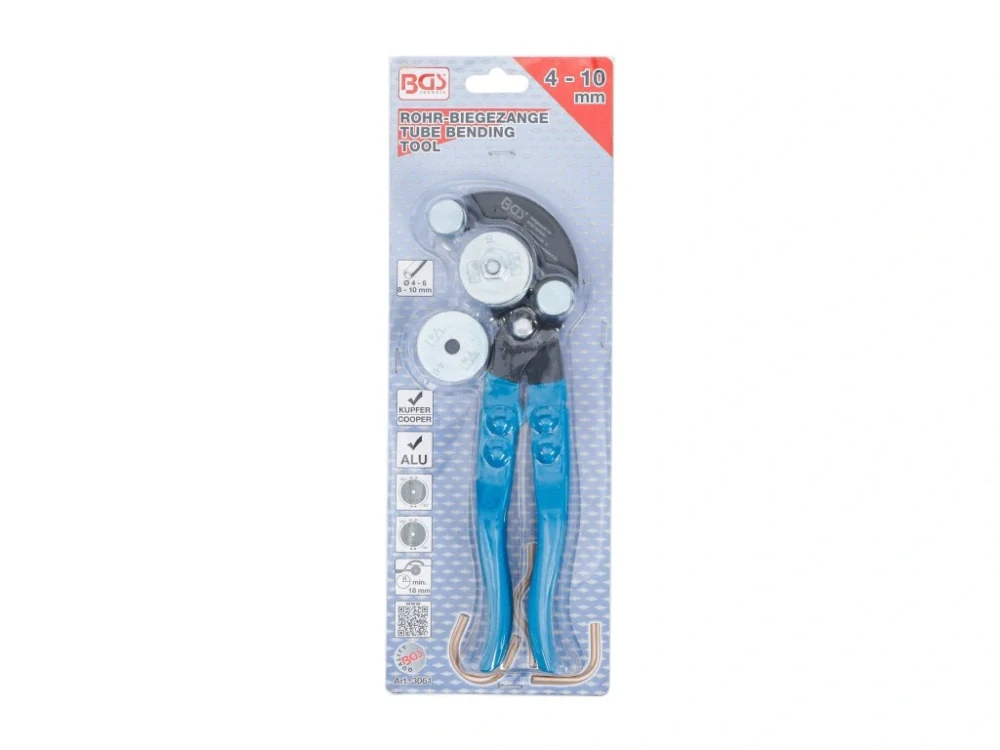BGS 3061 Ohýbačka brzdových trubek, průměr 4-10 mm