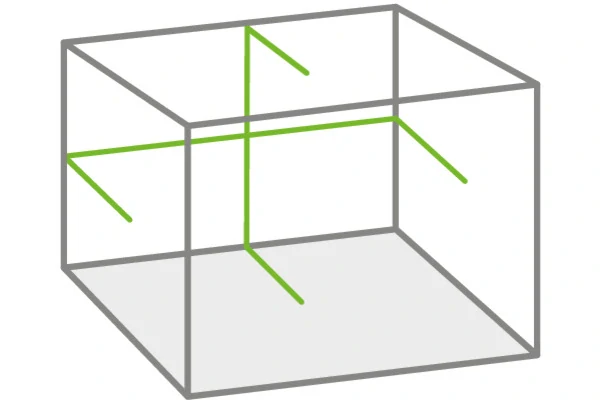 SOLA X2 GREEN Křížový laser