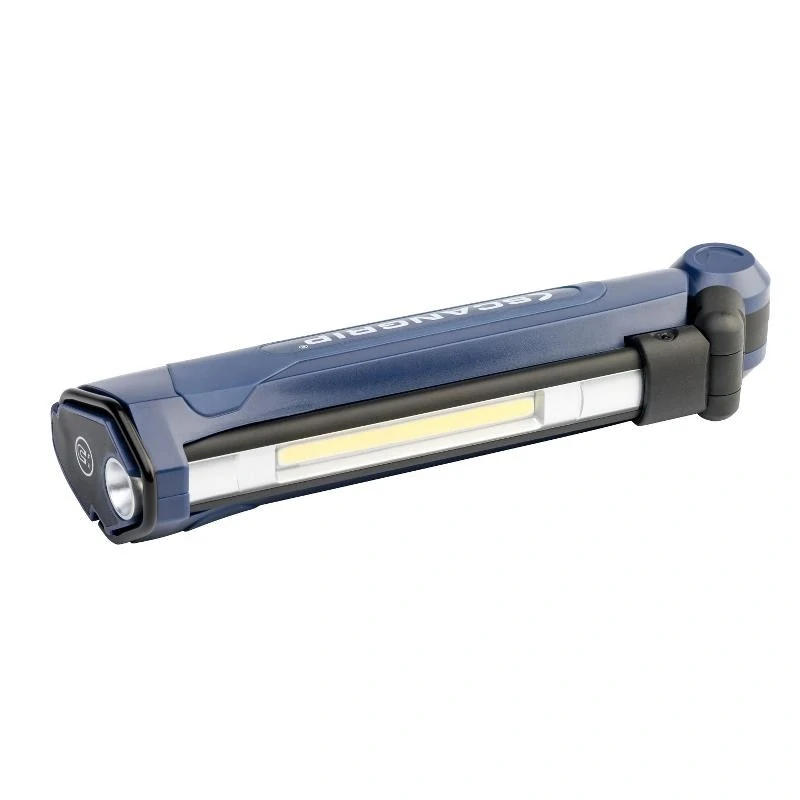 Scangrip SLIM Inspekční svítilna LED, ultra tenká, nabíjecí, až 500 lm, 2600 mAh