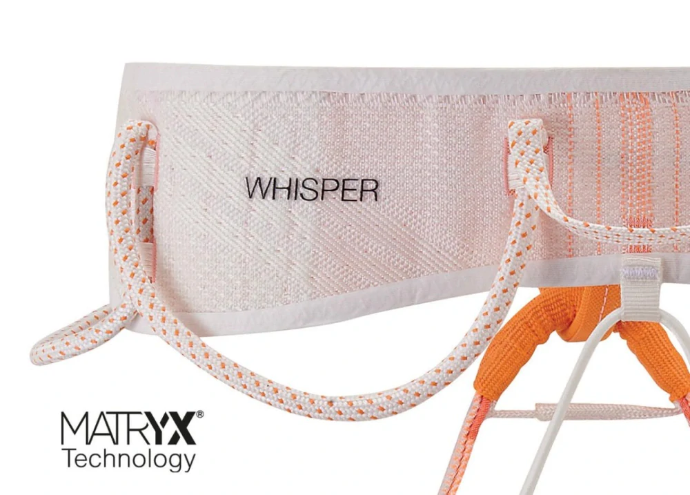 PETZL WHISPER L WHITE sedací úvazek bílý