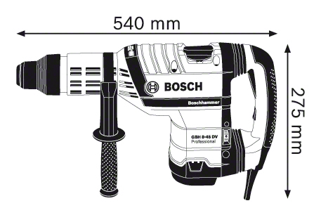 Bosch GBH 8-45 DV Professional vrtací a sekací kladivo - 0611265000