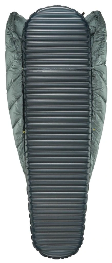 Therm-a-Rest VESPER 7°C Regular Storm péřová přikrývka šedá