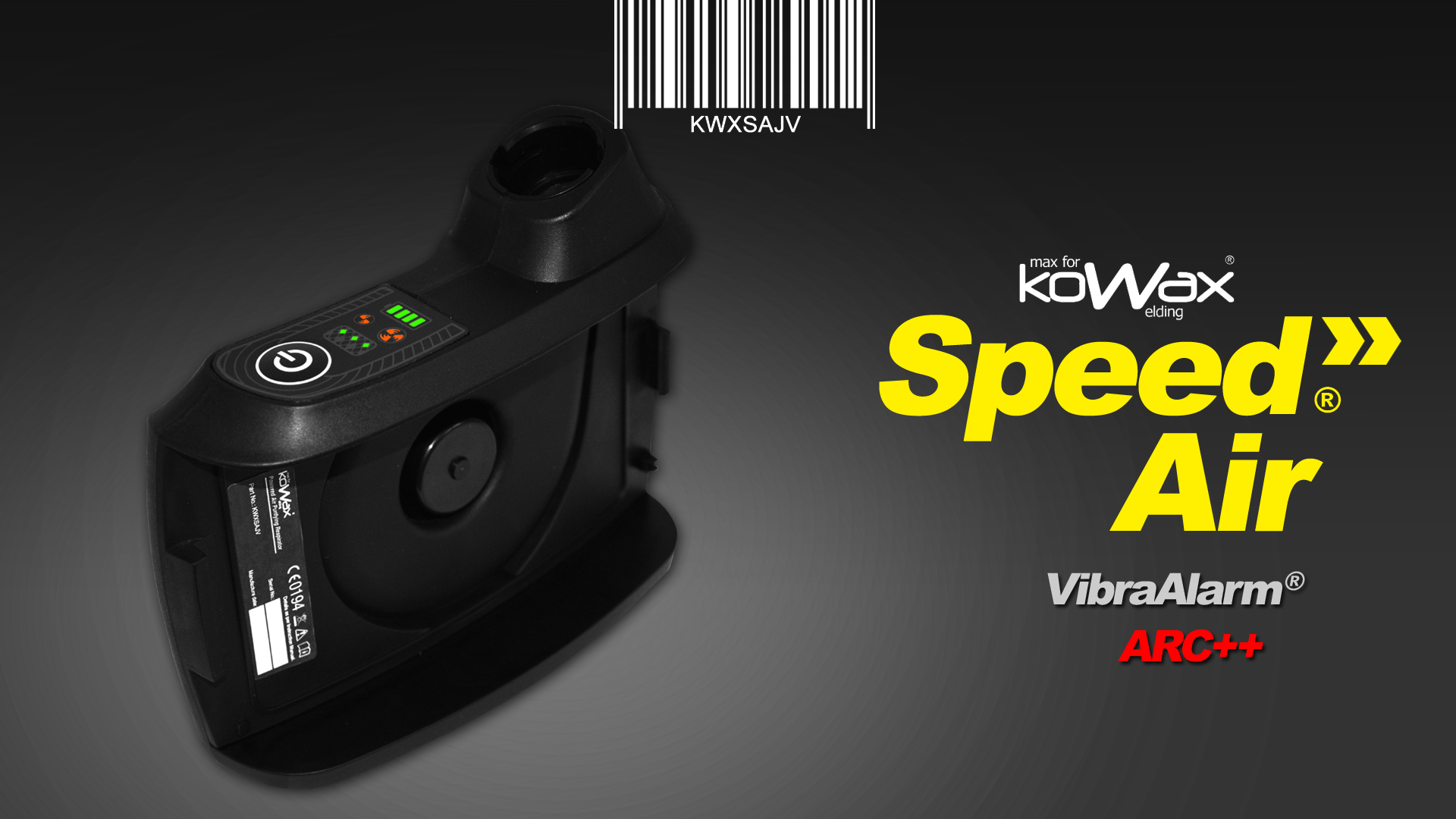 KOWAX Speed Air Filtračně ventilační jednotka + kukla KWXSA820ARC++