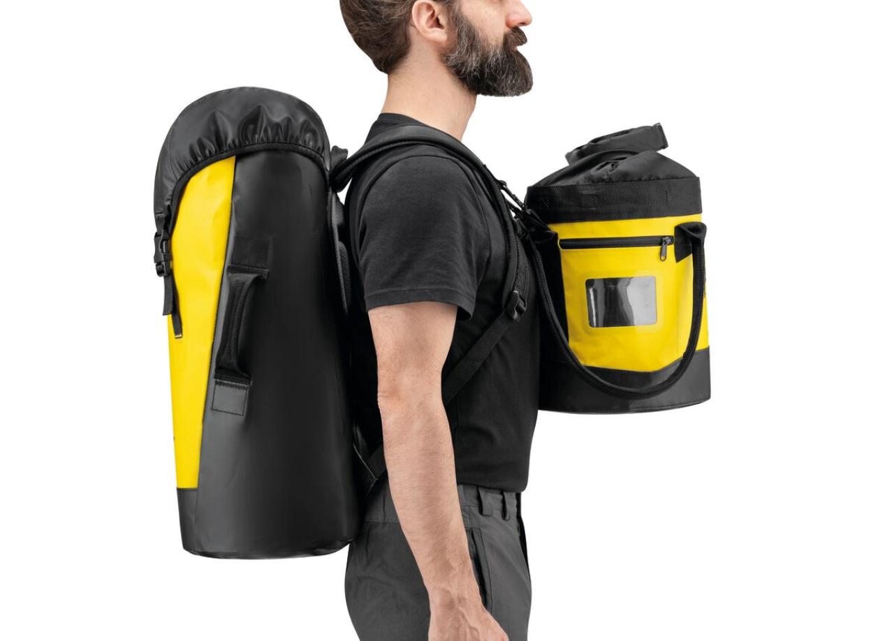PETZL TRANSPORT 30 L odolný vak žlutý