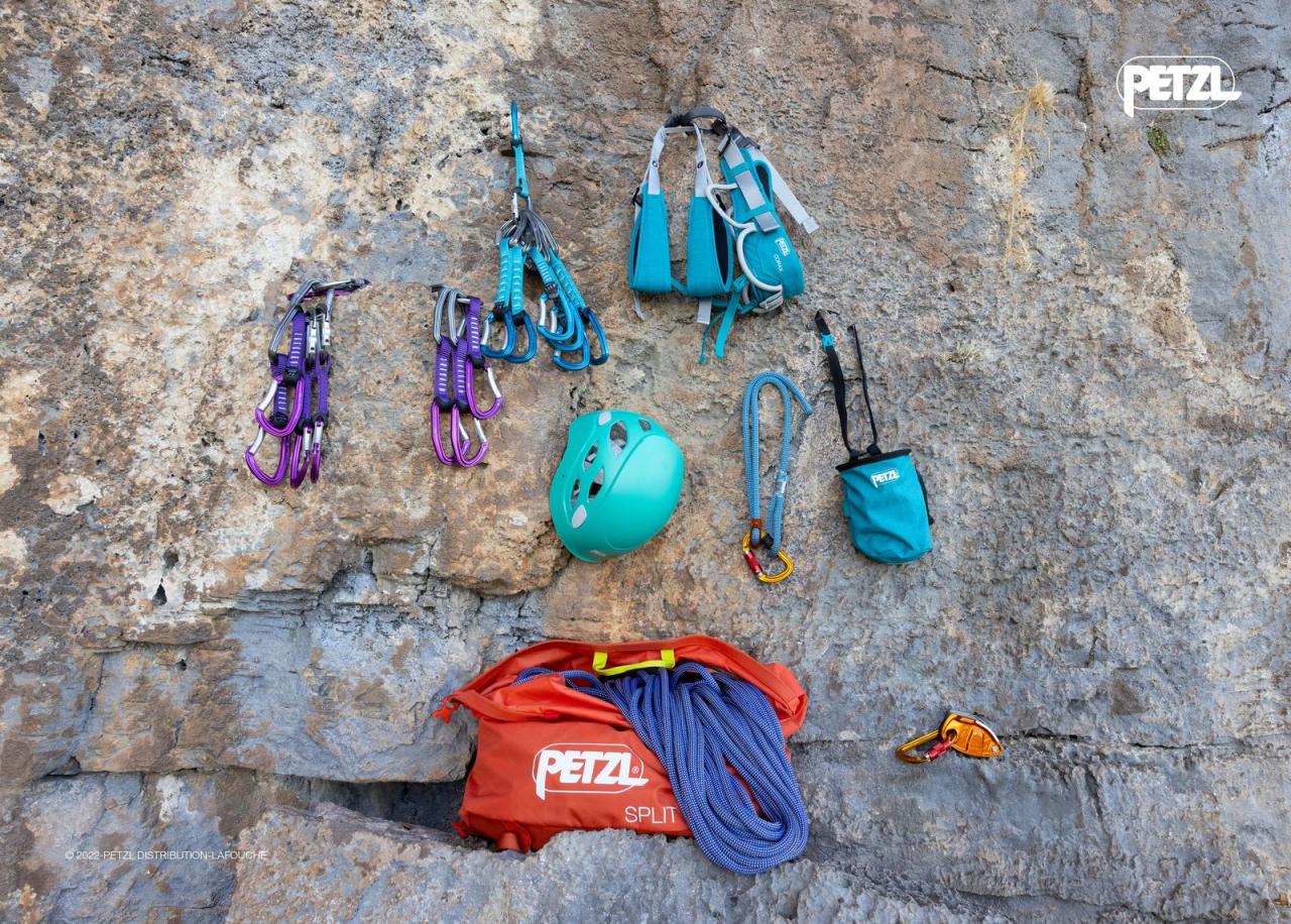 PETZL SPLIT batoh na lano šedý 25l