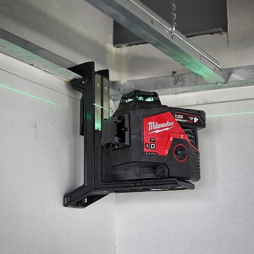 MILWAUKEE M12 3PLKIT-401P Aku Křížový liniový laser včetně příslušenství 12V / 4,0Ah - 4933478960