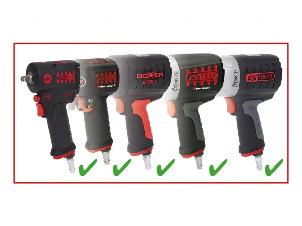 KS Tools 515.1210 Monster Pneumatický rázový utahovák 1/2", 1690Nm