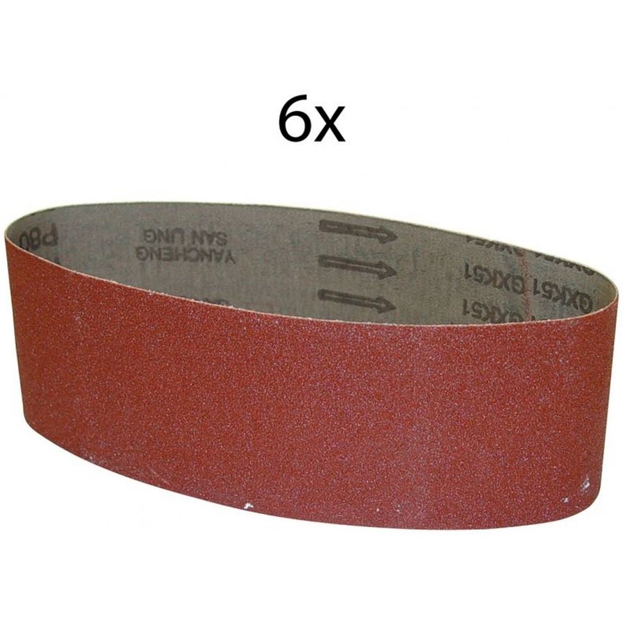 Güde 58304 Brusný pás 530 x 75 mm/K60 (6 ks) pro BS 76-900 E