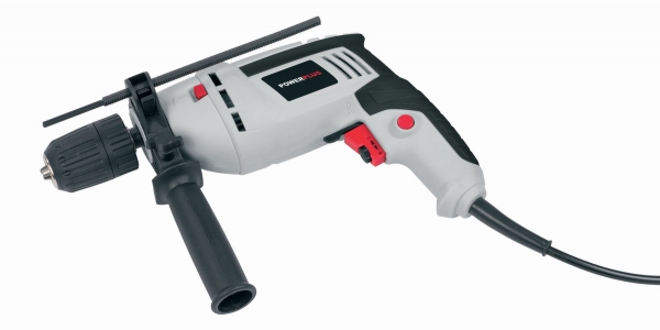 PowerPlus POWC10200 elektrická vrtačka s příklepem 600 W